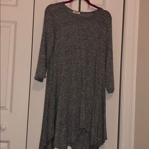 Cute and comfy Heather grey tunic/dress!